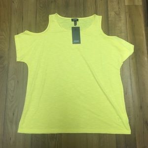 JONES NEW YORK YELLOW SHIRT